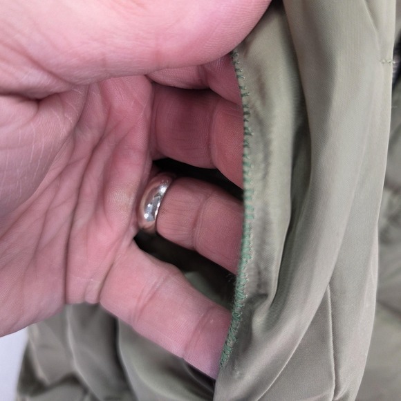 Adidas Women's Olive Puffer Jacket - Picture 14 of 16